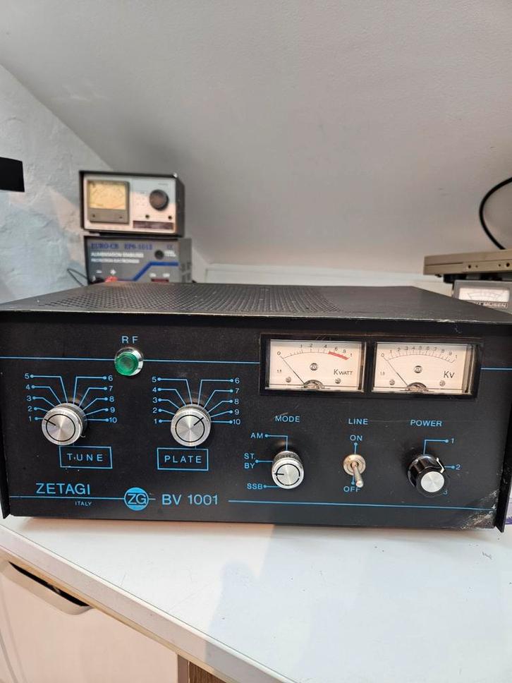 Amplificateur Zetagi BV1001, Telecommunicatie, Zenders en Ontvangers, Gebruikt, Zender, Ophalen