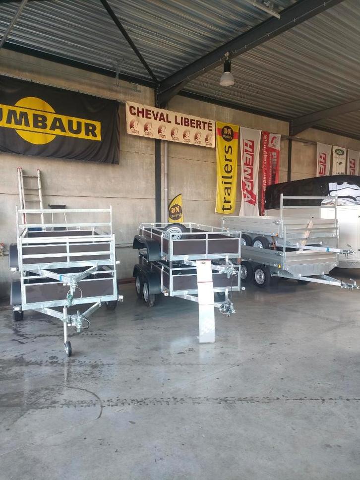 Aanhangwagens van 750 tot 3500 mtm Nieuw, Auto diversen, Aanhangers en Bagagewagens, Nieuw, Ophalen