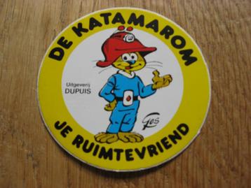Vintage Sticker De Katamarom Dupuis Je Ruimtevriend  beschikbaar voor biedingen