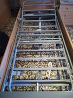 lit médicalisé, Huis en Inrichting, Slaapkamer | Bedden, Ophalen, Eenpersoons, Metaal, Grijs