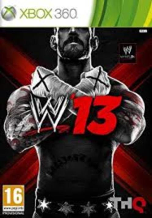 WWE 13 (Xbox 360)., Games en Spelcomputers, Games | Xbox 360, Gebruikt, Simulatie, 3 spelers of meer, Vanaf 16 jaar, Online, Ophalen of Verzenden