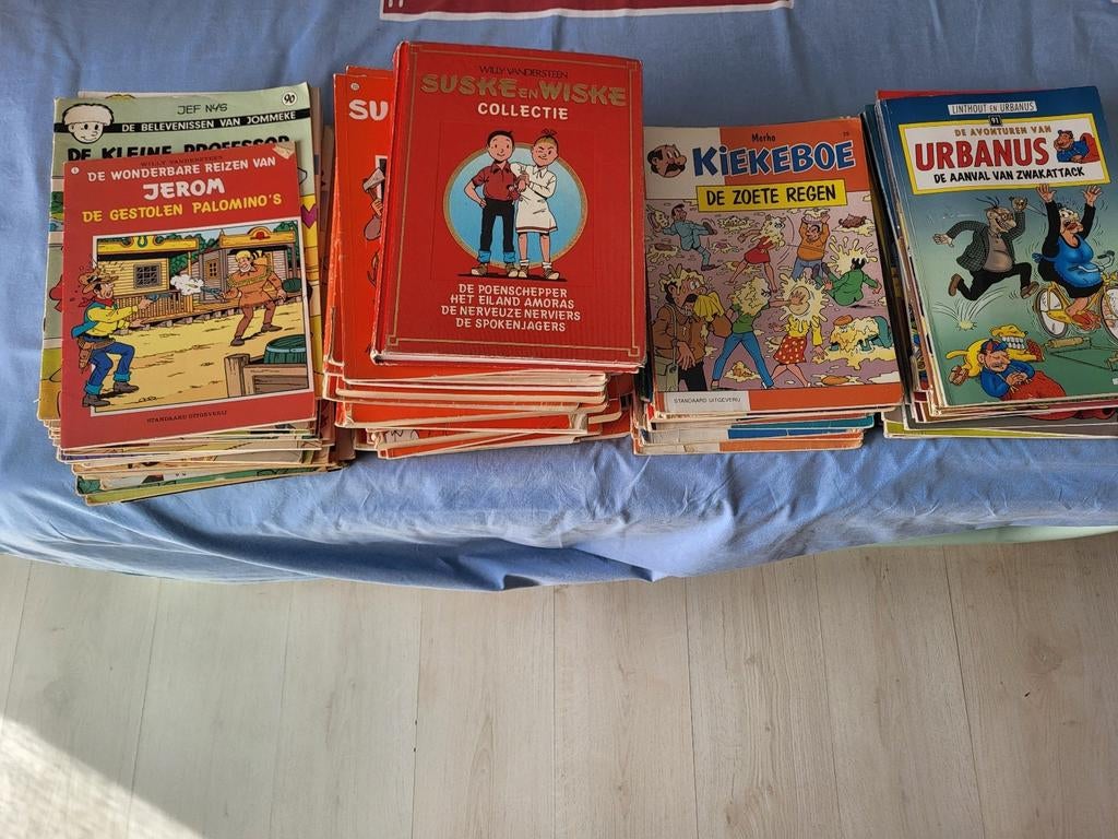 Strip verhalen, Boeken, Ophalen