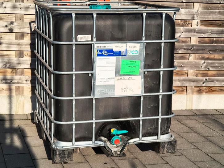 Laatste propere ibc container, Tuin en Terras, Regentonnen, Zo goed als nieuw, Kunststof, Ophalen