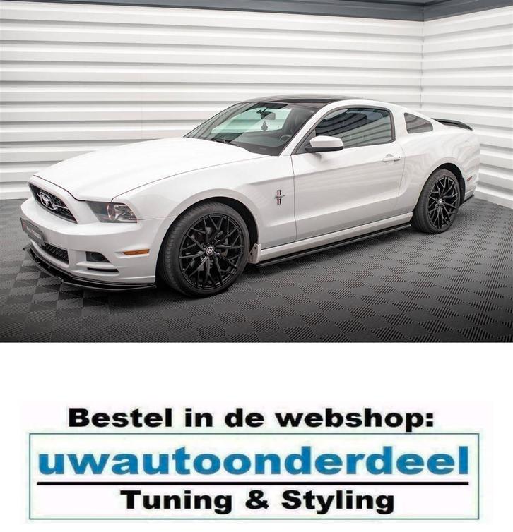 Maxton Design Spoiler Splitter Lip Ford Mustang MK5, Auto diversen, Tuning en Styling, Verzenden