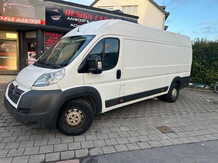 Citroen Jumper Extra Lang L4 H2 met 132000km*Euro 5*, Auto's, Bestelwagens en Lichte vracht, Bedrijf, Te koop, ABS, Airbags, Airconditioning