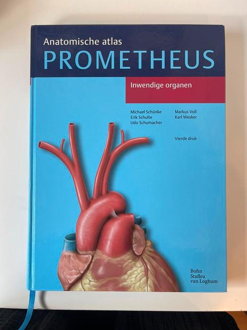 Anatomische atlas PROMOTHEUS - inwendige organen, Boeken, Studieboeken en Cursussen, Zo goed als nieuw, Ophalen of Verzenden