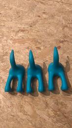 3 wandhaken haak - kapstokken Ikea kinderkamer, Verzenden, Zo goed als nieuw