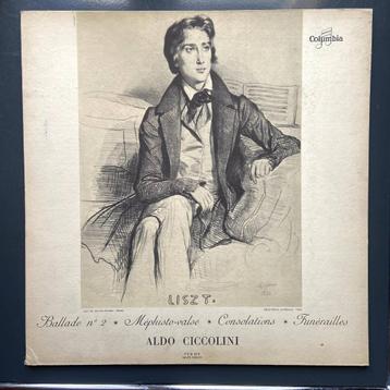Vinyl LP Liszt Aldo Ciccolini Piano Solo Columbia Records 