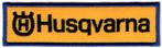 Husqvarna stoffen opstrijk patch embleem #1, Verzenden, Nieuw