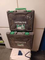 Twee werkkoffer van Hitachi of Hikoki machine of werkmater, Bricolage & Construction, Boîtes à outils, Enlèvement ou Envoi