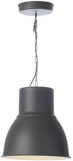 Ikea Hektar hanglamp grijs 47cm (niet meer in winkels), Maison & Meubles, Enlèvement, Comme neuf, Métal, Industrieel
