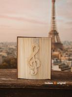 Décoration musicale en livre plié – Cadeau original, Ophalen of Verzenden, Zo goed als nieuw