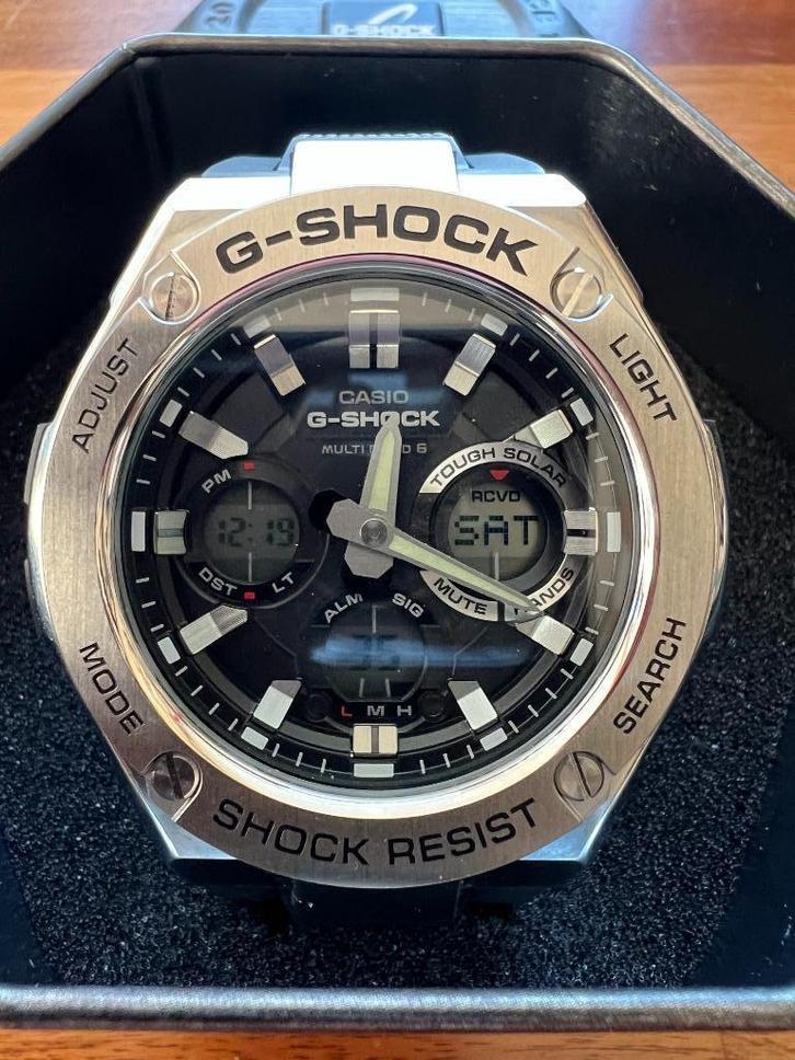 G-Shock G-Steel GST-W110-1AER horloge — Tough Solar „Nieuw”, Handtassen en Accessoires, Horloges | Heren, Nieuw, Polshorloge, Casio