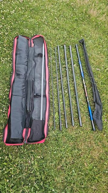 Canne au coup Carp Gangster avec fourreau et 3 kits beschikbaar voor biedingen