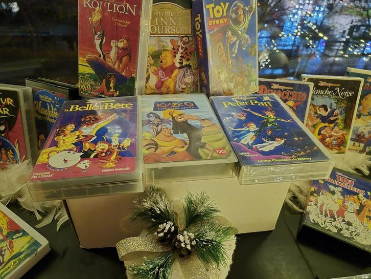 Lot de cassettes vidéo VHS Disney, CD & DVD, VHS | Film, Utilisé, Autres genres, Tous les âges, Enlèvement ou Envoi
