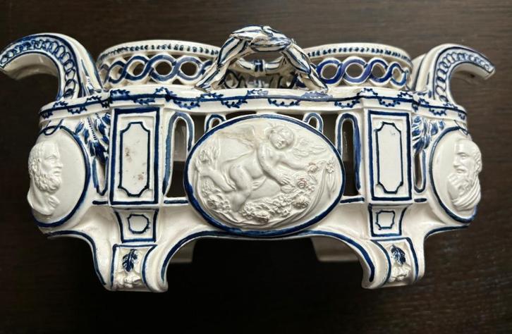 Manufacture Febvrier-Boussemart Lille 18ème faïllence  RARE, Antiquités & Art, Antiquités | Vases, Envoi