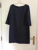 Marineblauwe jurk met witte stippen, Kleding | Dames, Ophalen of Verzenden