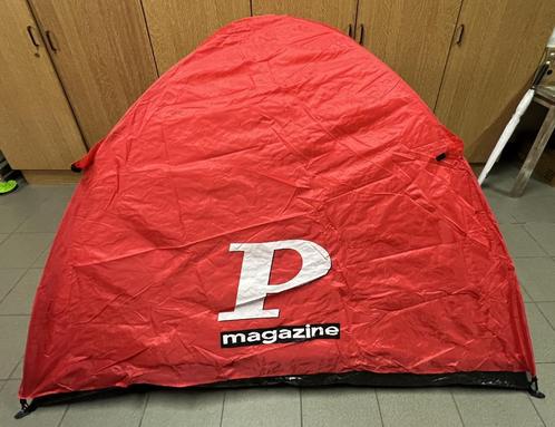 Festival tentje - P-Magazine - nieuw - nooit gebruikt!, Caravans en Kamperen, Tenten, tot en met 2, Nieuw, Ophalen of Verzenden