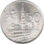 Belgie 50 francs,1958 Expo-Brussels World’s Fair Zilver 62.5, Setje, Zilver, Ophalen of Verzenden, Zilver