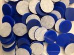klein lot donkerblauwe jetons 80st diam 24mm, Ophalen of Verzenden, Nieuw
