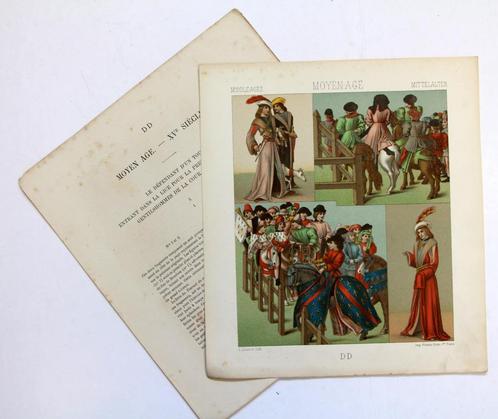 A. Racinet. LE COSTUME HISTORIQUE. Middeleeuwen, Boeken, Kunst en Cultuur | Beeldend, Gelezen, Overige onderwerpen, Verzenden