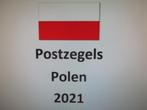 Postzegels Polen 2021, Postzegels en Munten, Postzegels | Europa | Overig, Polen, Verzenden, Gestempeld