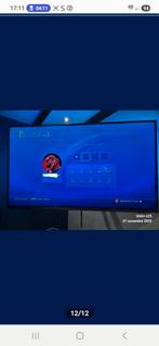 Ps4 1t + volant , pedale et manette, Enlèvement, Utilisé, Slim, Avec disque dur