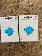 Opstrijkpatches vis, Ophalen of Verzenden, Nieuw