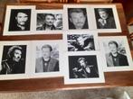 Johnny Hallyday 9 portraits A4, Collections, Utilisé