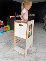 Leertoren - wit - tuptiwood, Kinderen en Baby's, Ophalen, Zo goed als nieuw