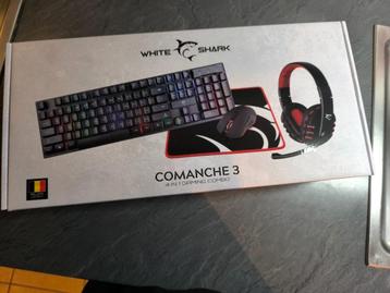 White Shark Comanche 3-4-in-1 gamerkit  beschikbaar voor biedingen