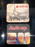 JACK-OP werchter bierviltjes 2x, Verzamelen, Biermerken, Ophalen of Verzenden, Gebruikt, Viltje(s), Overige merken