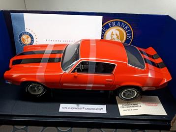 Chevrolet Camaro Z/28 1970 Franklin Mint 1/18, Enlèvement ou Envoi, Neuf, Voiture, Autres marques