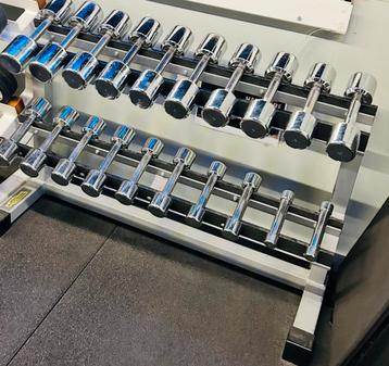 TECHNOGYM DUMBEL ISOTONIC VAN 1 kg tot 10 kg met 1 kg omhoog, Enlèvement