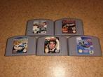 Lot de 5 jeux vidéo pour la console Nintendo 64. Fonctionnel, Enlèvement ou Envoi
