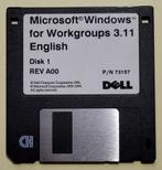 Microsoft Windows for Workgroups 3.11, Informatique & Logiciels, Systèmes d'exploitation, Enlèvement ou Envoi, Windows