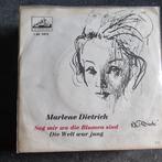 45T Marlene Dietrich - Sag mir wo die Blumen sind, CD & DVD, Vinyles Singles, 7 pouces, Autres genres, Utilisé, Enlèvement ou Envoi