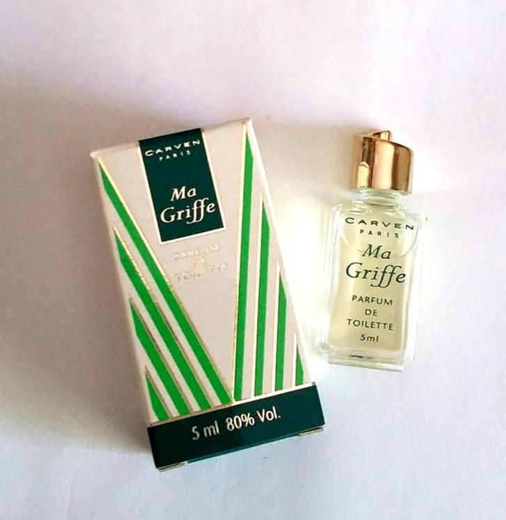Miniature parfum Ma Griffe de Carven, Verzamelen, Parfumverzamelingen, Nieuw, Miniatuur, Gevuld, Verzenden