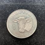 Breendonk - Prachtige gemeentepenning met koe - 1981, Postzegels en Munten, Verzenden, Overig, Losse munt