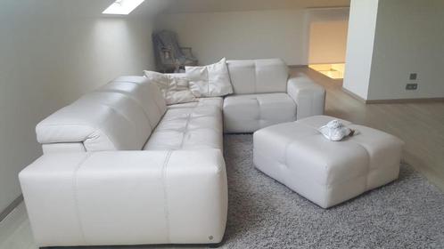 Lederen bankstel Natuzzi, Huis en Inrichting, Zetels | Complete zithoeken, Gebruikt, Leer, Ophalen