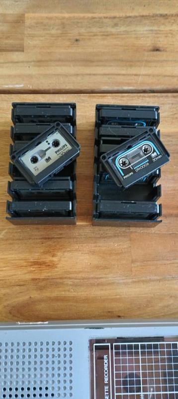 Philips M cassettes 2x10 min, Enlèvement ou Envoi, Philips