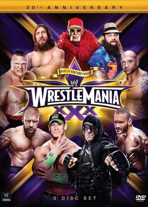 WWE Wrestlemania 30 (Nieuw in plastic), CD & DVD, DVD | Sport & Fitness, Neuf, dans son emballage, Autres types, Sport de combat