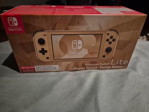Nintendo switch lite Hyrule Edition, Games en Spelcomputers, Spelcomputers | Nintendo Switch, Zo goed als nieuw, Ophalen