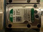 Interne hdd 4tb Western Digital, Computers en Software, Harde schijven, Intern, Gebruikt, HDD, Western Digital (WD)