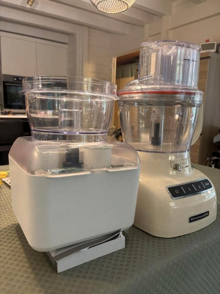 KitchenAid Food Processor Artisan – 3,1 L – Crème, Electroménager, Mélangeurs de cuisine, Comme neuf, 3 à 4 litres, 3 vitesses ou plus