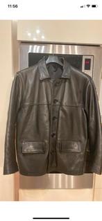 Veste en cuir solide et épaisse homme taille XL, Enlèvement, Comme neuf, Taille 56/58 (XL), Noir