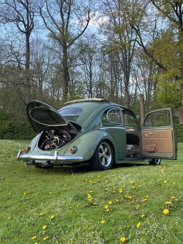 Resto ragtop ribbeldeur ovaal vw kever, Autos, Achat, Volkswagen, Particulier, Vert