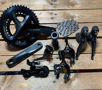 Shimano 105 groepset - 11 speed - nieuw, Fietsen en Brommers, Fietsonderdelen, Ophalen of Verzenden