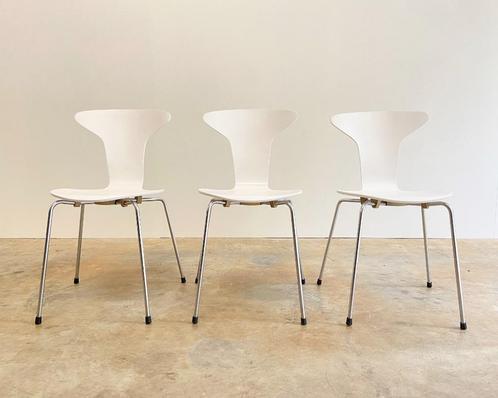 3 Fritz Hansen Mosquito vintage design stoelen Arne Jacobsen, Antiek en Kunst, Kunst | Designobjecten, Ophalen