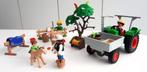 Playmobil tractor met groenten, paard met veulen, Kinderen en Baby's, Ophalen of Verzenden, Zo goed als nieuw, Complete set